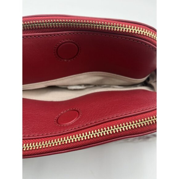 Radley London Medium Zip Top Crossbody Bag Double Zipper Poinsettia Red NWT $188 - Picture 6 of 10